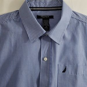 Nautica stripe dress shirt